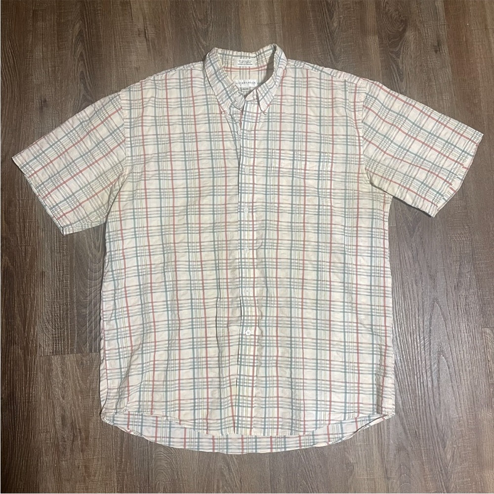 Cutter and Buck Men's Multicolor‎ Plaid Shirt XL
